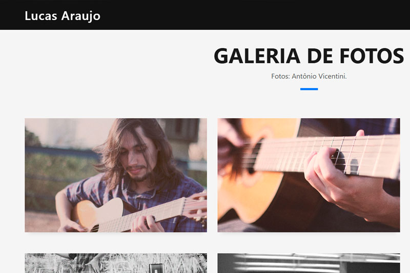 Lucas Araujo - Professor de violão