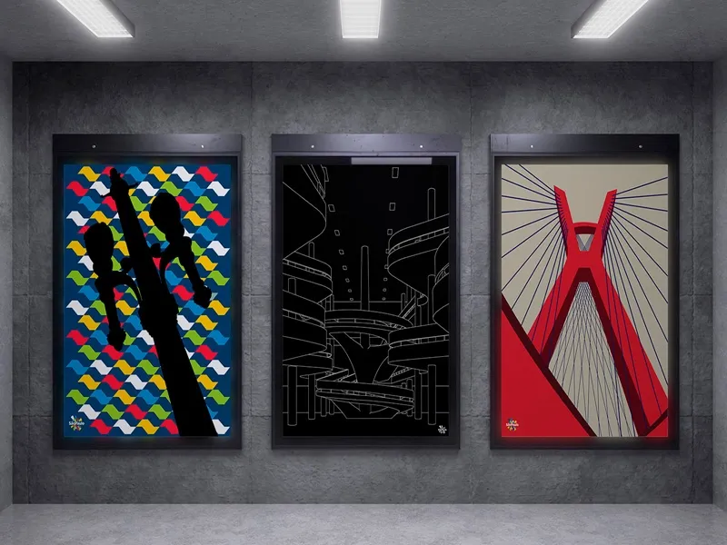 Cartazes São Paulo Turismo